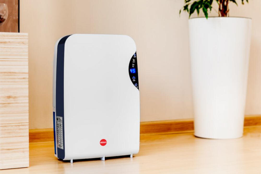 ELDOM-OP600 osuszacz powietrza pleń grzyby zdrowie pozbywanie niewielki rozmiar