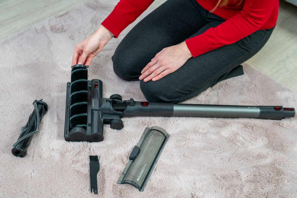 Szczotka GÖTZE & JENSEN VVA950SB do modelu VV950S z innymi akcesoriami