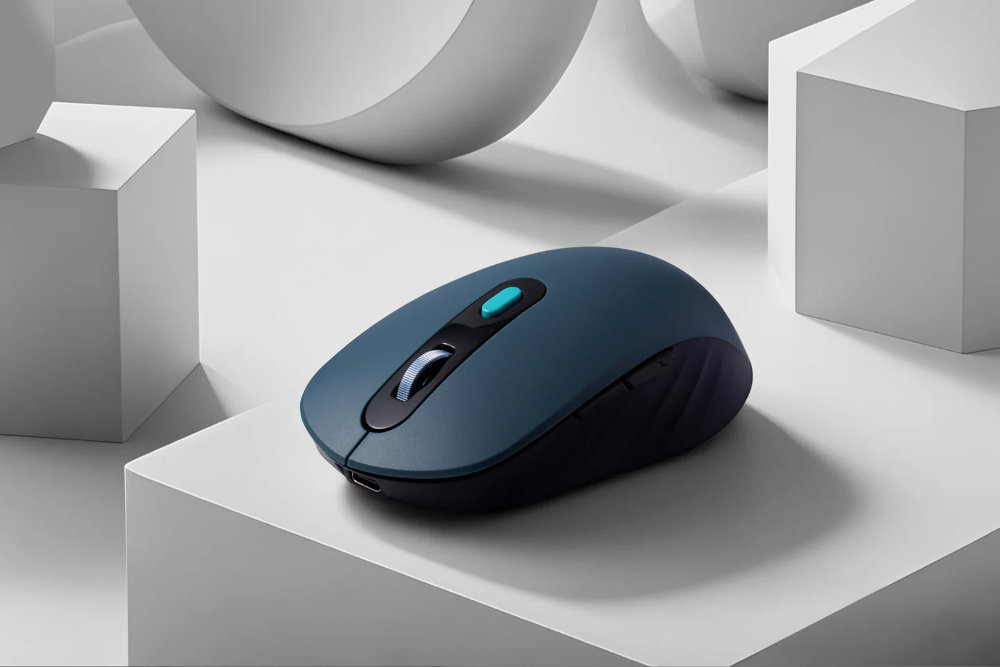 Zestaw KEYCHRON Wireless Combo KCBD2 Mysz BM25 sensora PAW3212 Polling rate na poziomie 1000 Hz trybie przewodowym oraz 2.4 GHz Regulowany zakres czułości DPI od 100 do 2400 - myszka na białym pudełku