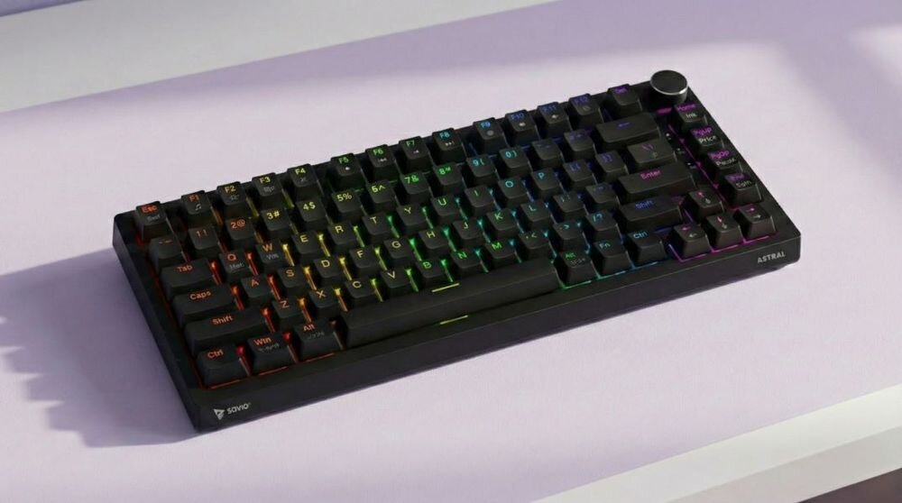 SAVIO Astral - klawiatura na blacie pod kątem