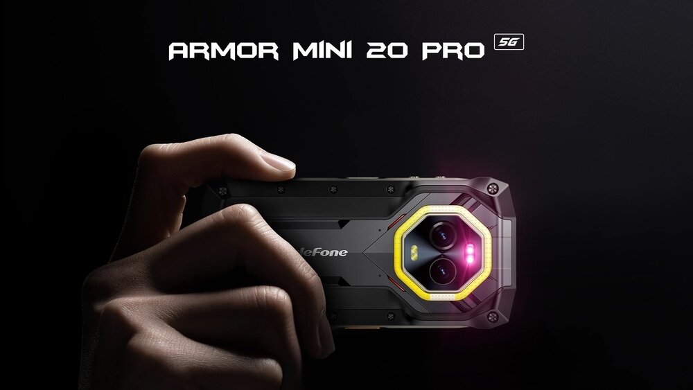 Smartfon ULEFONE Armor Mini 20 Pro wytrzymały telefon dla podróżników