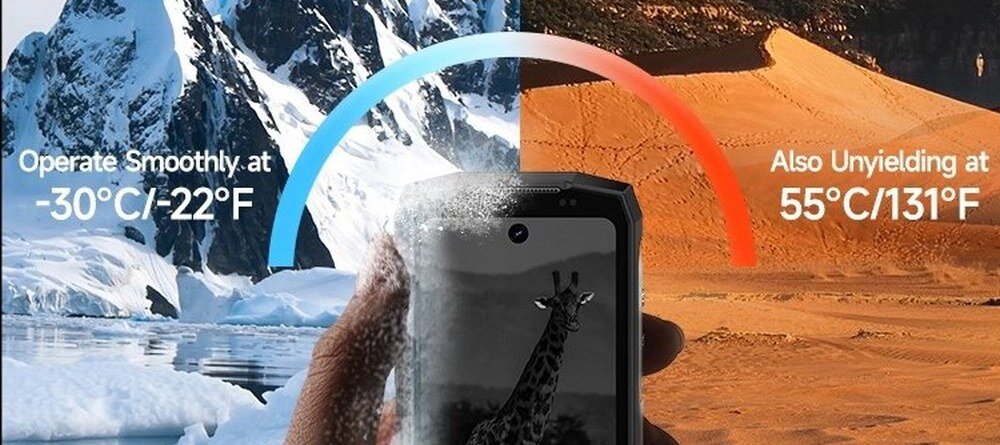 ULEFONE Armor Mini 20 Pro bateria półprzewodnikowa wytrzymałość niska temperatura