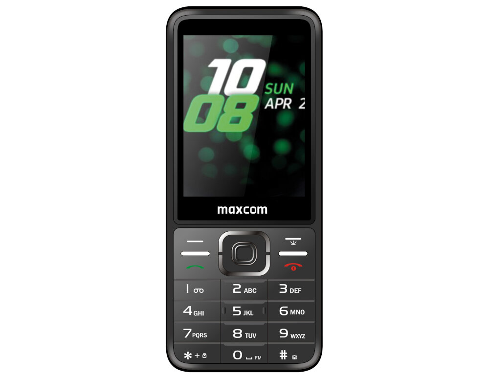 Telefon MAXCOM Comfort MM827 nagrywanie sluchanie dyktafon