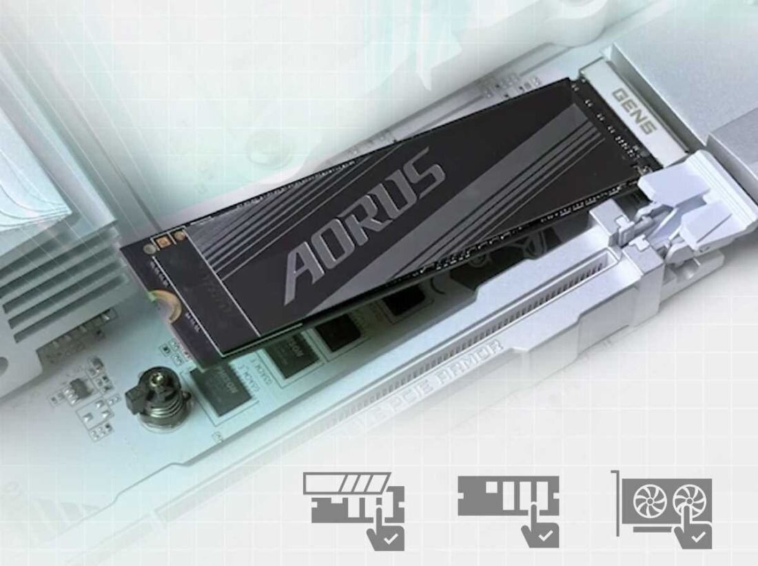 Płyta główna GIGABYTE Z890 Aero G - Łatwy montaż EZ-Latch 