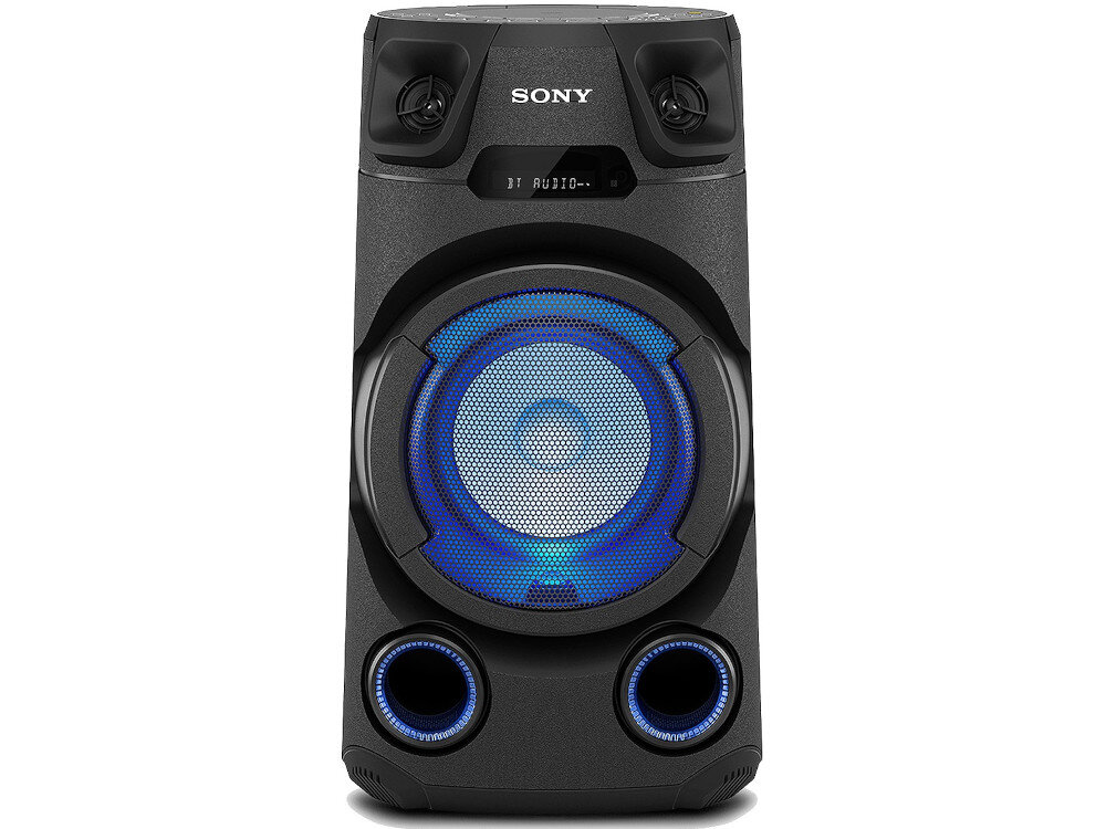 Power audio SONY MHCV13 Czarny wyglad front