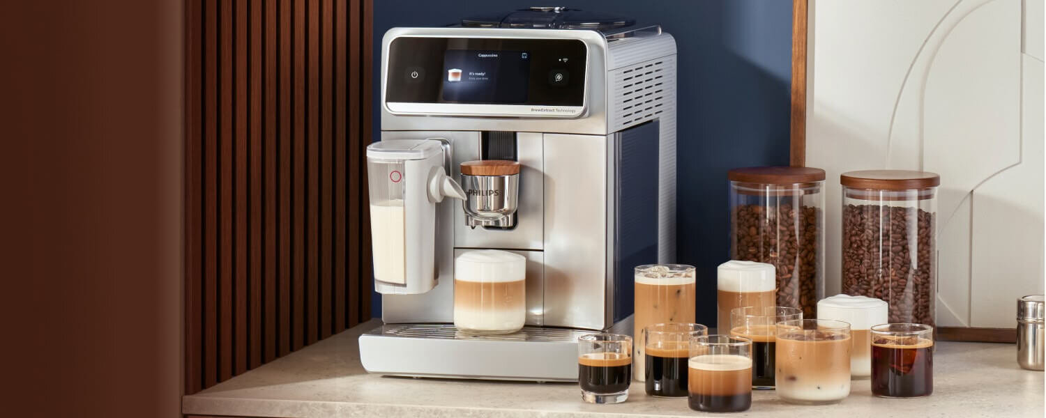 ekspres EP8757 to 50 napojów i 9 profili użytkownika