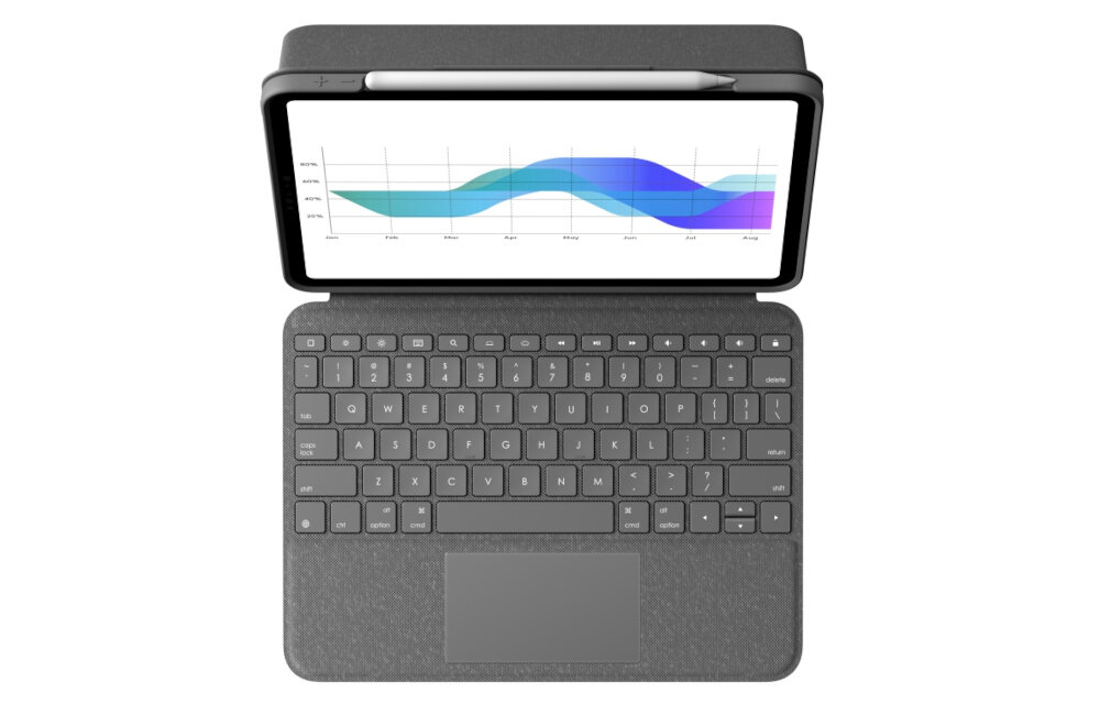 Etui na iPad Pro LOGITECH Folio Touch pisanie płynność naturalność dokładność
