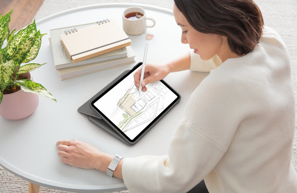 Etui na iPad Pro LOGITECH Combo Touch cztery tryby