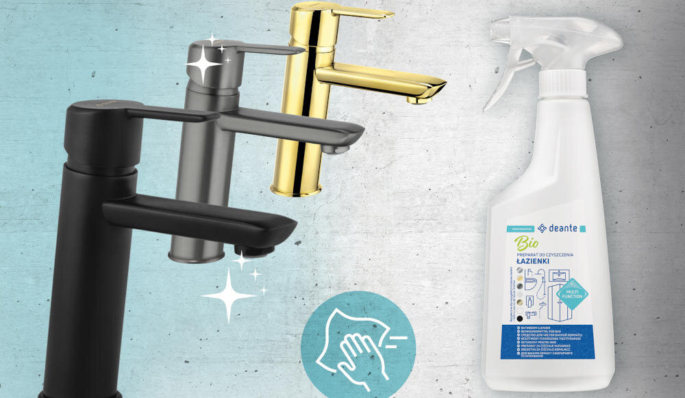 DEANTE Aster BCA N73M dedykowane środki sprzątanie zabrudzenia biodegradowalność bezpieczne środowisko