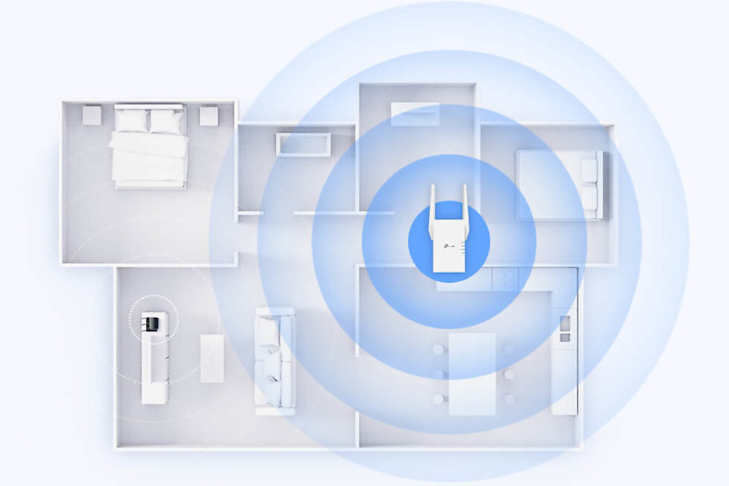 Wzmacniacz sieci TP-LINK RE705X - Silny sygnał 