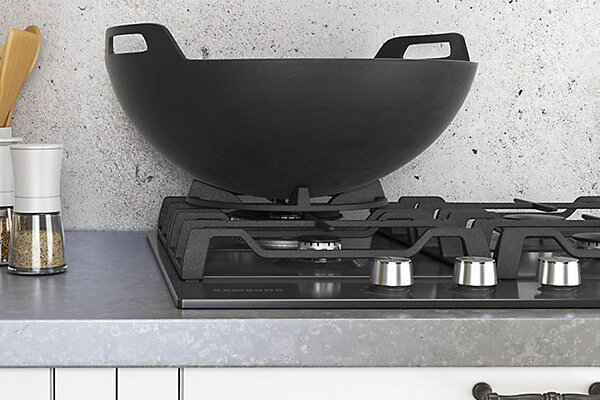 Używaj kuchenki gazowej Samsung i eksperymentuj z nowymi daniami