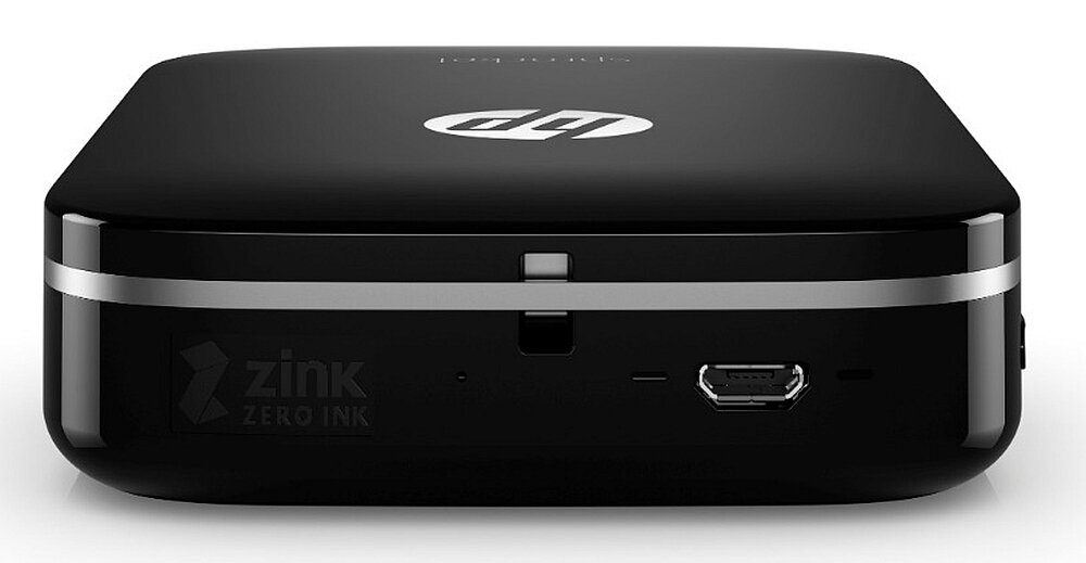 Drukarka HP Sprocket zdjęcia aparat telefon smartfon aplikacja drukowanie wkłady papier prędkość naklejki bateria ładowanie opis cechy dane 