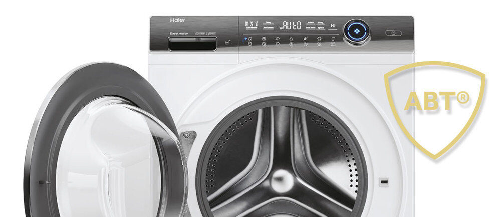 PRALKA HAIER HW90-B14979EU1-S I-PRO 7 PLUS 9KG 1400OBR AI SMART HON ABT REFRESH pranie z systemem antybakteryjnym ABT usuwanie bakterii alergenów roztoczy czyste świeże higieniczne długotrwała świeżość usuwanie zapachów