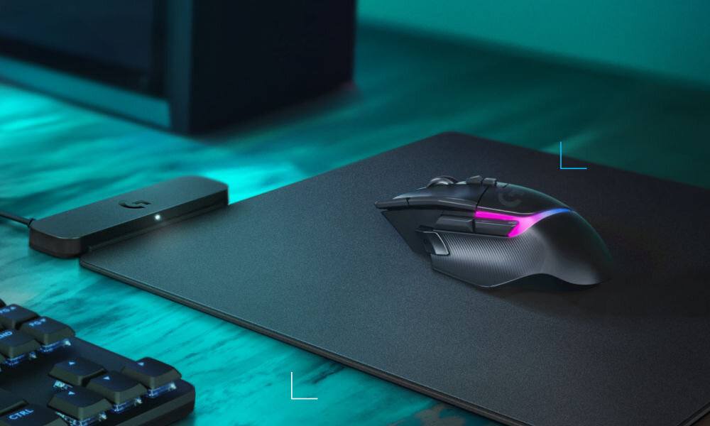 Podkładka LOGITECH Powerplay 2 mysz na podładce grubość 2,2 mm wymiary 344 × 284 mm