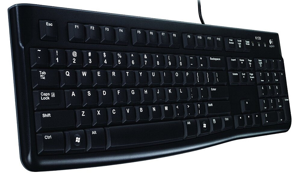 Klawiatura LOGITECH K120 opis