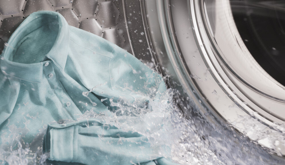 PRALKA MIELE WQ 1000 WPS zdjęcie lifestyle bęben wnętrze tkanina woda namaczanie Oszczędzaj prąd, wodę i czas SingleWash mniejsza ilość załadunku krótszy czas