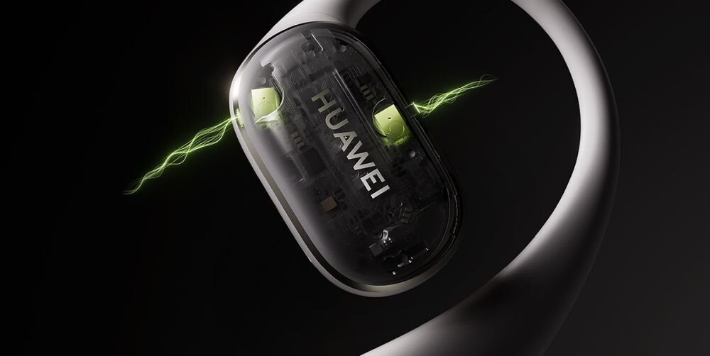 Słuchawki powietrzne HUAWEI FreeArc Wodoodporne - sluchawka z przechodzacym filtrowanym dzwiekiem, wyciszenie, halasy, 