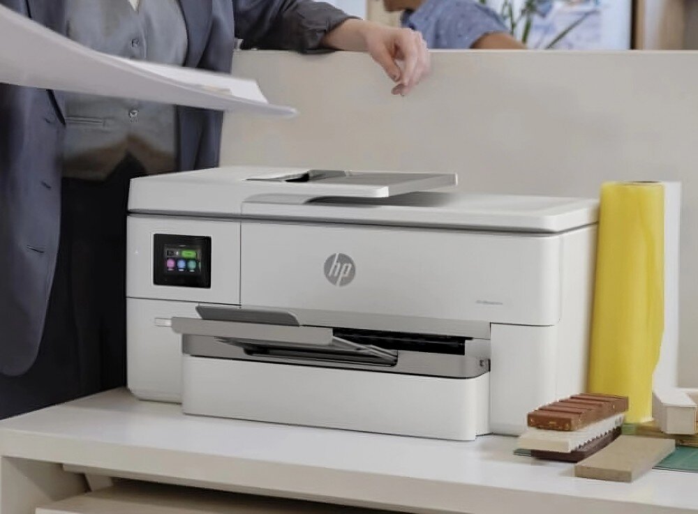 Urządzenie wielofunkcyjne HP OfficeJet Pro 9720e Druk w kolorze, Automatyczny druk dwustronny, Wi-Fi, Instant Ink skanowanie kopiowanie jakość funkcje podajnik