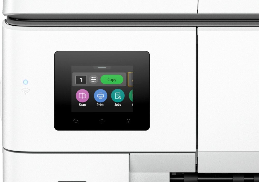 Urządzenie wielofunkcyjne HP OfficeJet Pro 9720e Druk w kolorze, Automatyczny druk dwustronny, Wi-Fi, Instant Ink wyświetlacz obsługa podajnik taca odbiorcza