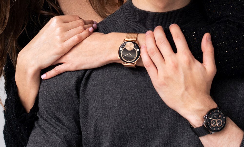 Smartwatch MAXCOM FW58 Vanad Pro wyświetlacz dopasowanie tarcza zdrowie saturacja krwi ciśnienie krwi sen monitoring oddech cykl menstruacyjny powiadomienia wiadomości alarmy jakość tryby sportowe długa praca