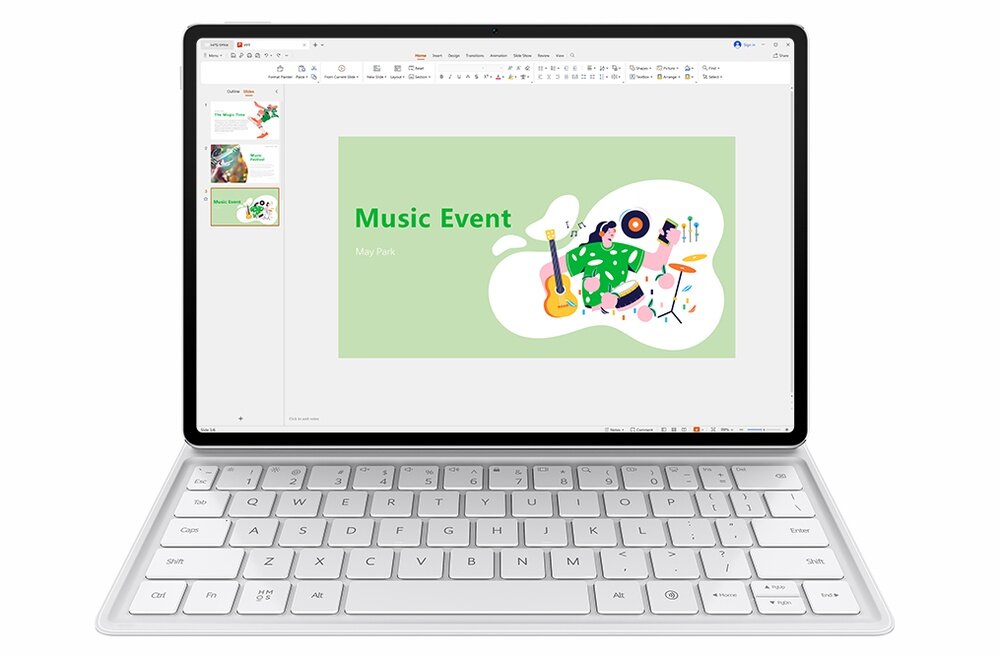 Tablet HUAWEI MatePad 12X  klawiatura 