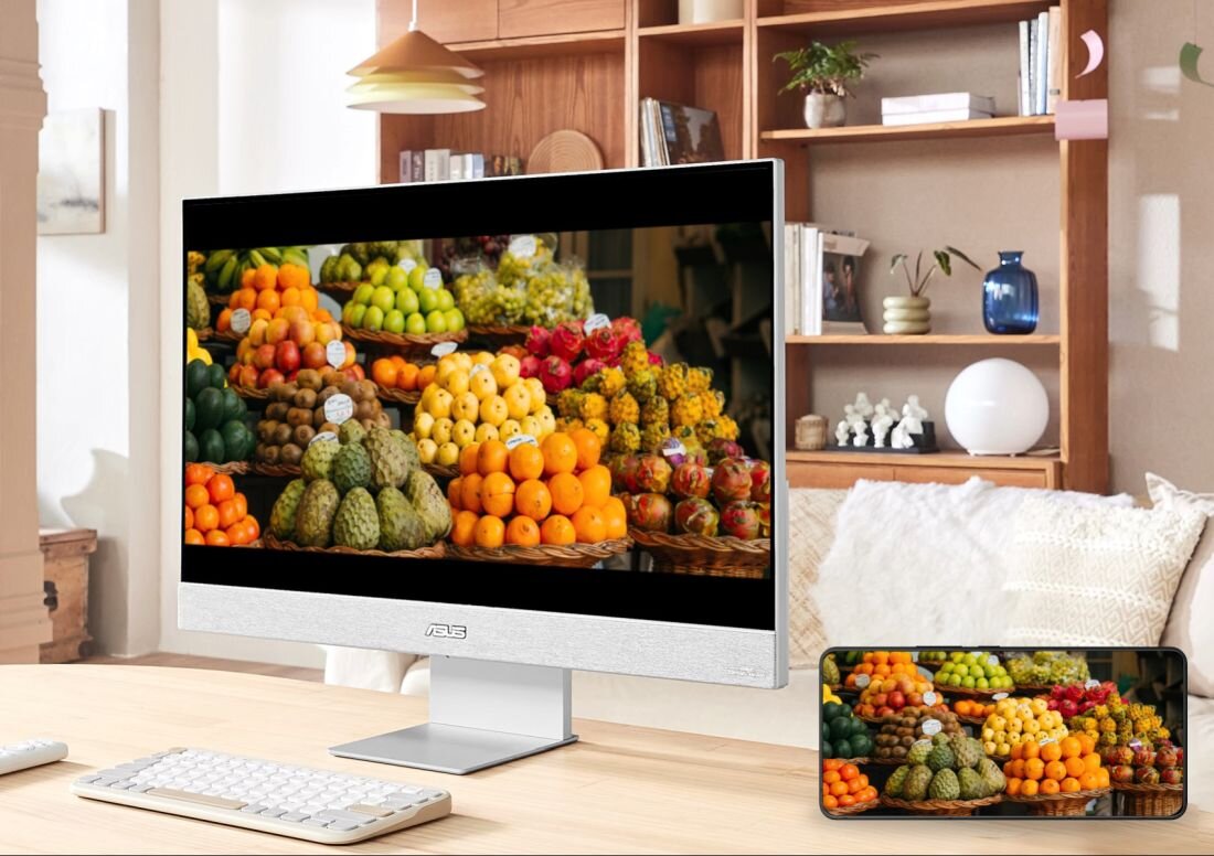 Monitor ASUS ZenScreen Smart MS27UC - Miracast oraz Chromecast 