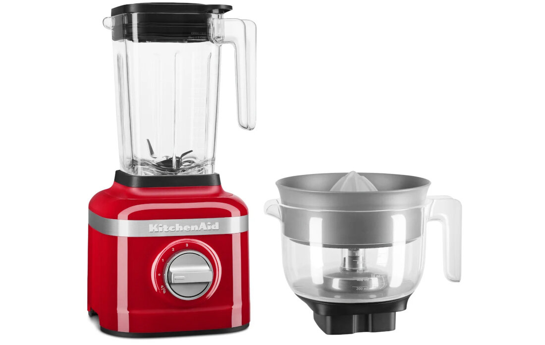 Blender kielichowy KITCHENAID KA K150 ER + CP Czerwony zestaw akcesoria komplet wyposazenie