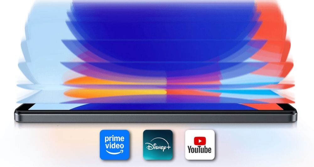 Blackview LINK 2 ekran HD 8.68 cala widevine L1 split screen wyświetlacz komfort oglądania