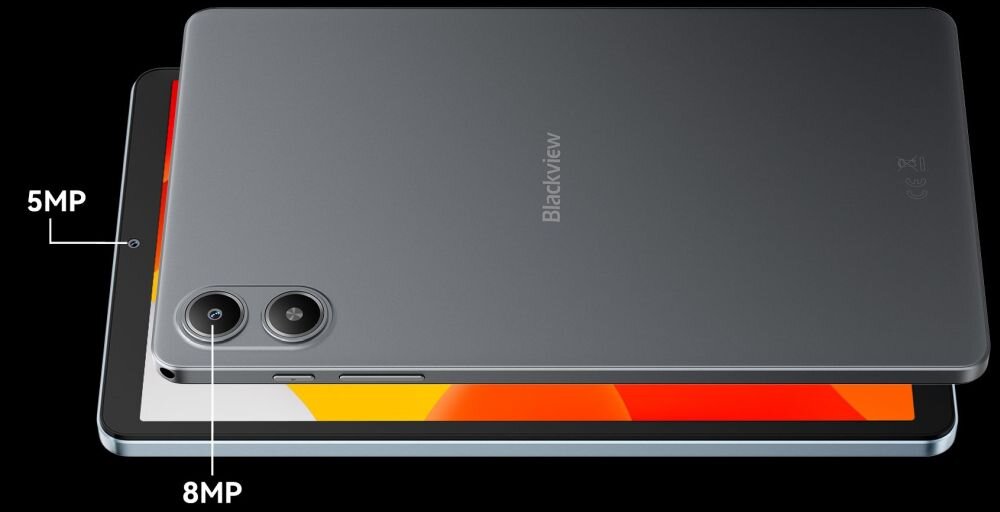 Blackview LINK 2 aparat 8MP 5MP wideorozmowy Google Lens funkcje fotograficzne tablet
