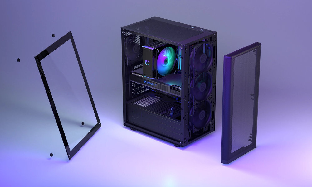 Obudowa ENDORFY Ventum 200 ARGB przestronna i niewielka