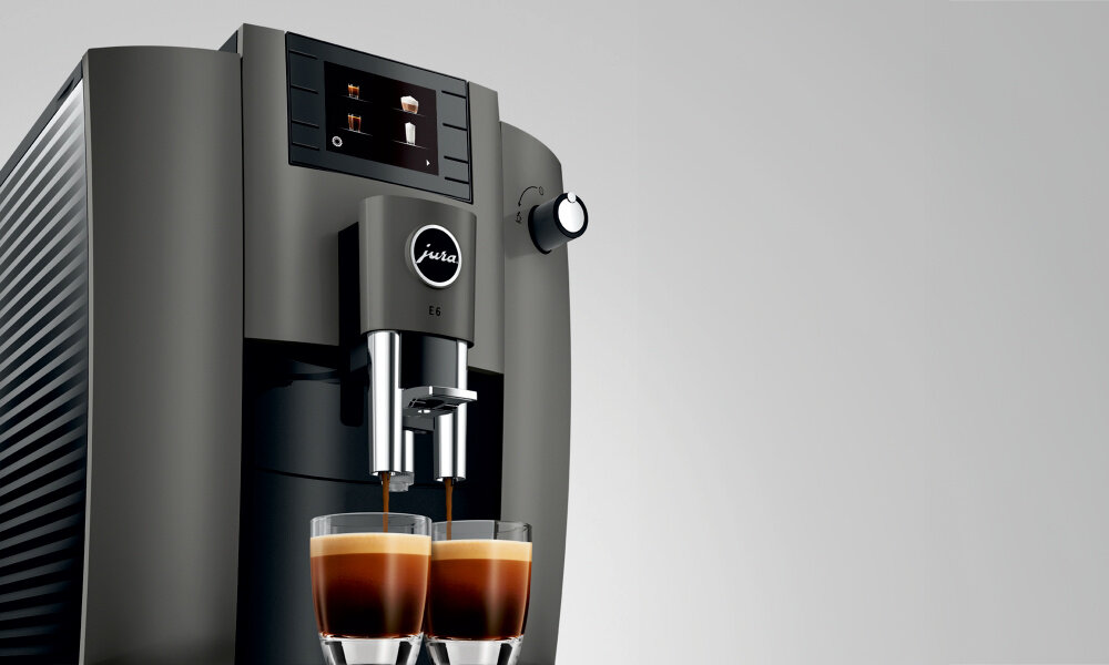 Ekspres JURA E6 Dark Inox (EC) wysoka jakosc espresso intensywnosc smak aromat głebia