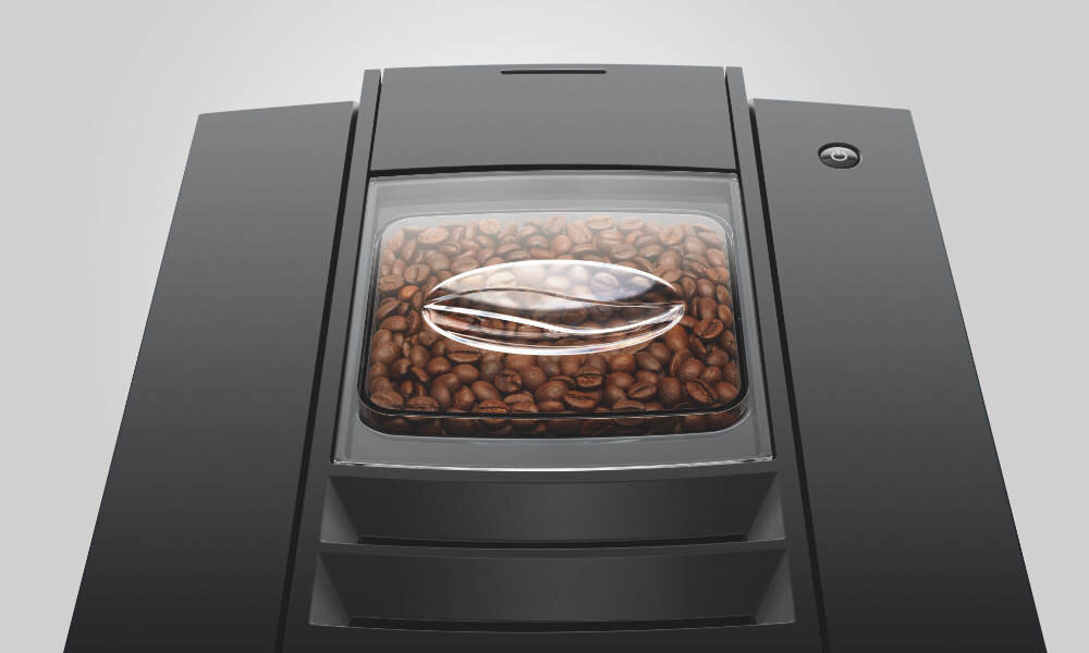 Ekspres JURA E6 Dark Inox (EC) Cichy wydajny młynek smak aromat