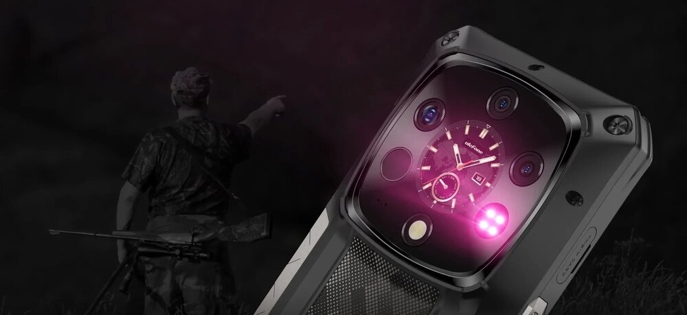 Smartfon ULEFONE Armor 28 Ultra Thermal aparat noktowizyjny 64MP diody IR NightElf Ultra 3.0