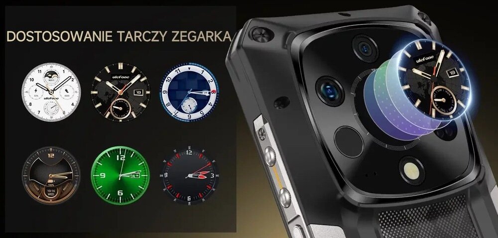 Smartfon ULEFONE Armor 28 Ultra Thermal podwójny ekran AMOLED Always On Display