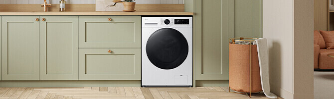 Pralko-suszarka AI Samsung WD11DG5B15BEEO dostępna w Media Expert