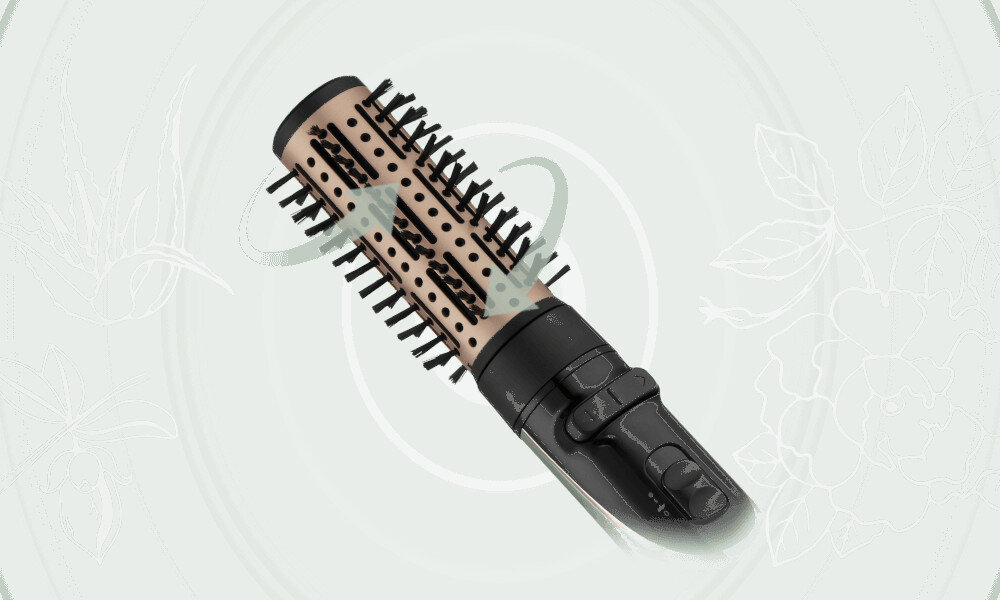 Suszarko-lokówka REMINGTON Botanicals AS5860R 50 mm 800 W zalety dwukierunkowa rotacja ułatwienie stylizacja przycisk kierunek obrót