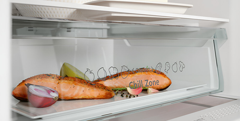 Lodówka HISENSE RM469N4AC szuflada wędliny ser szynka temperatura niska