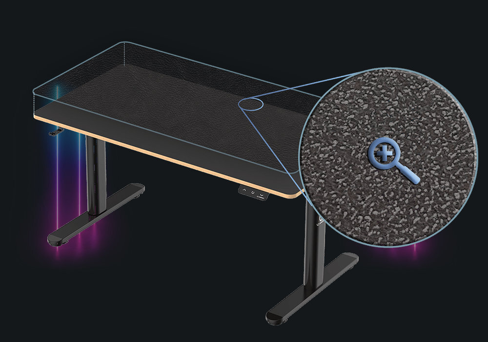 Biurko ULTRADESK Pulsar Kids Biały komfort konstrukcja