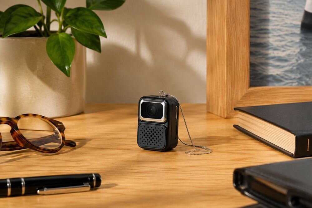 Mini aparat cyfrowy XREC X3 bateria 200 mAh USB-C mobilne użytkowanie nagrywanie 50 minut zdjęcia 120 minut