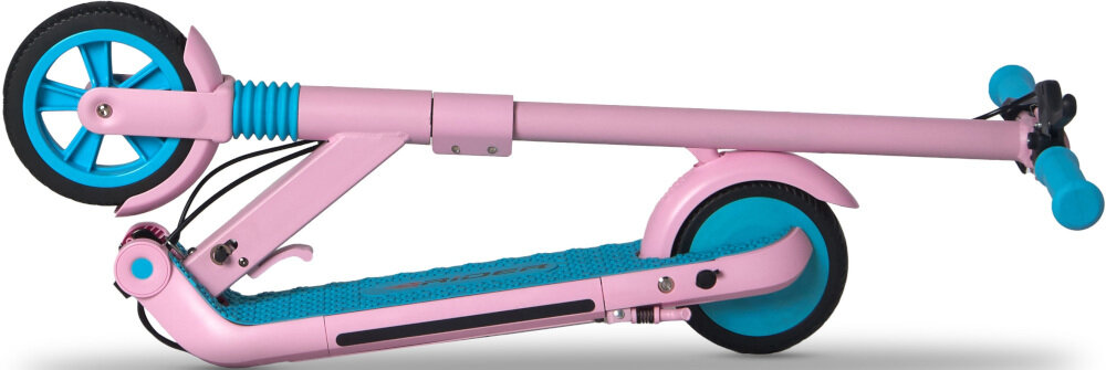 Hulajnoga elektryczna RIDER Pinki Różowy skladana konstrukcja