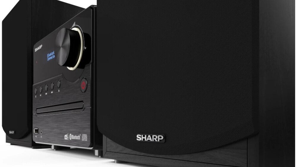 Wieża SHARP XL-B512 BK - design