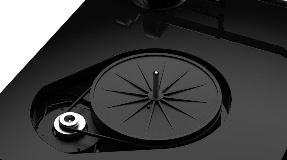 Gramofon PRO-JECT X1B - Solidna obudowa z MDF