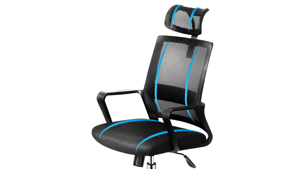 Fotel MARKADLER Manager 2.1 Czarny wsparcie kręgosłupa lędźwiowego