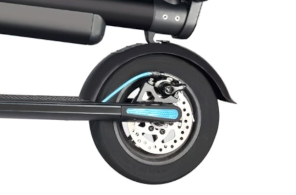 BLAUPUNKT koła pompowane dętkowe amortyzacja powierzchnia szeroka platforma powłoka antypoślizgowa bezpieczeństwo wygoda jazda