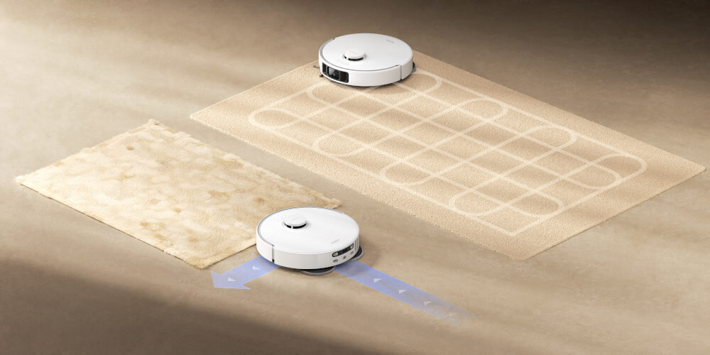 Robot sprzątający MOVA P50 Ultra mapowanie przestrzeni Nawigacja czujniki laserowe 4-poziomowej mapa 3D Personalizacja mapy