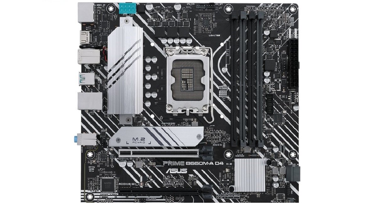 Płyta główna ASUS Prime B660M Solidny układ zasilania