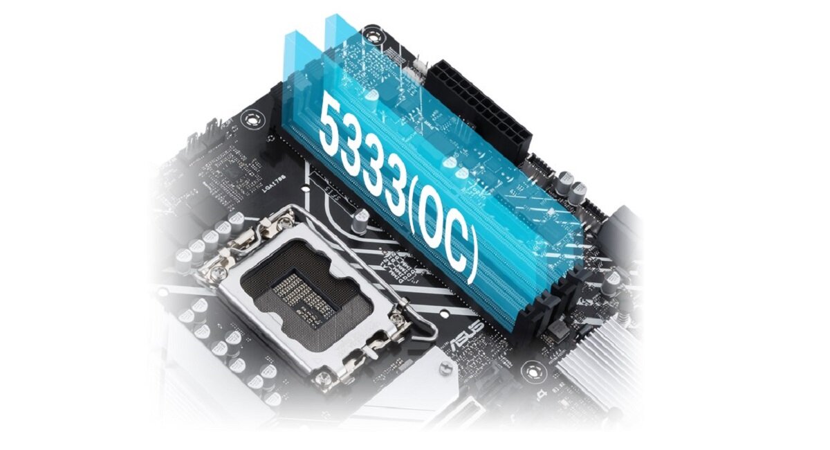 Płyta główna ASUS Prime B660M DDR4 5333 OC