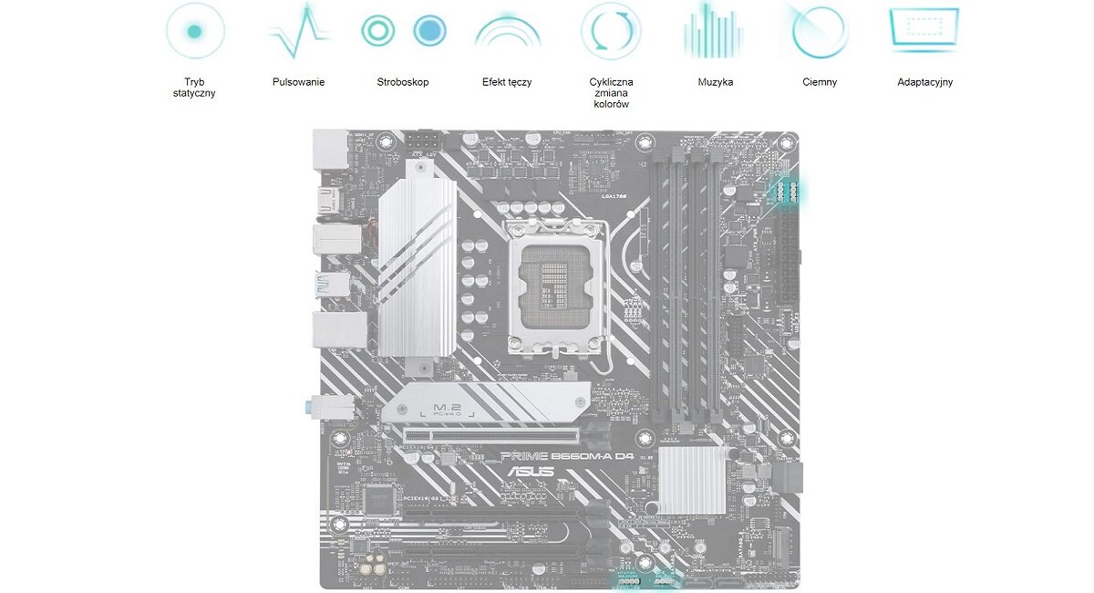 Płyta główna ASUS Prime B660M Aura Sync