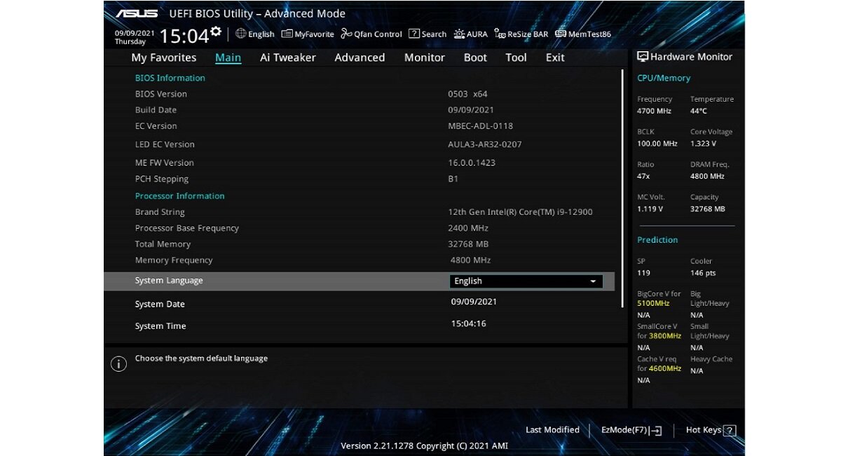 Płyta główna ASUS Prime B660M Zaawansowane opcje dostrajania dla doświadczonych użytkowników