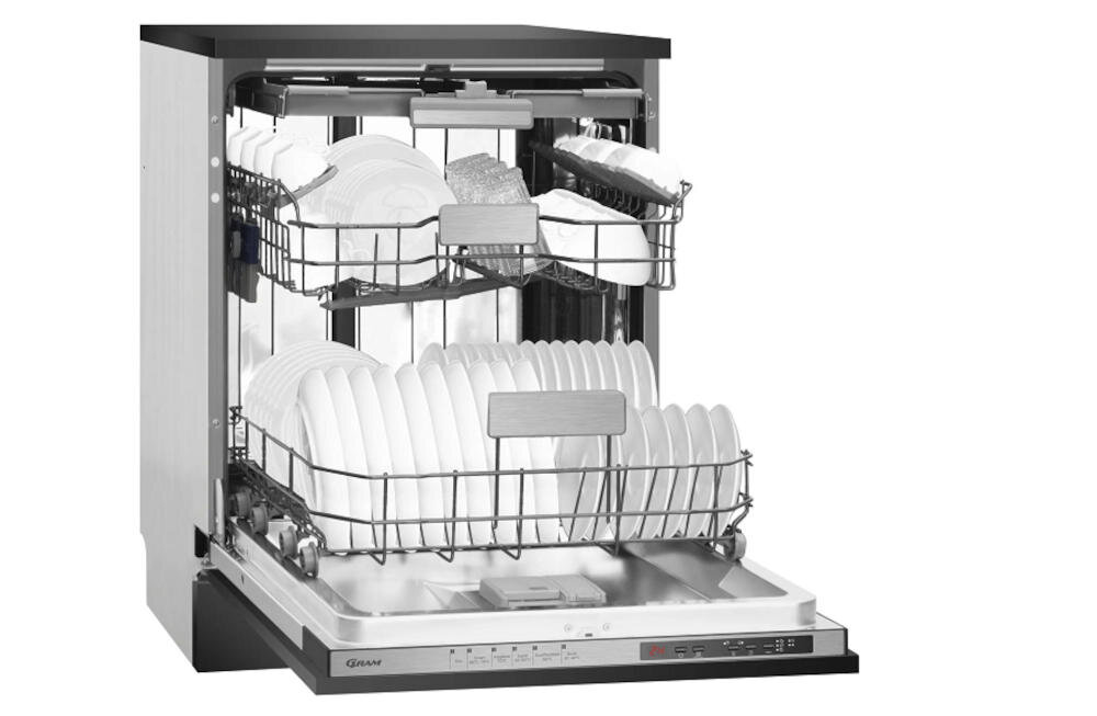 GRAM zmywarka aquastop bezpiecznie zalanie zawory kran dopływ woda